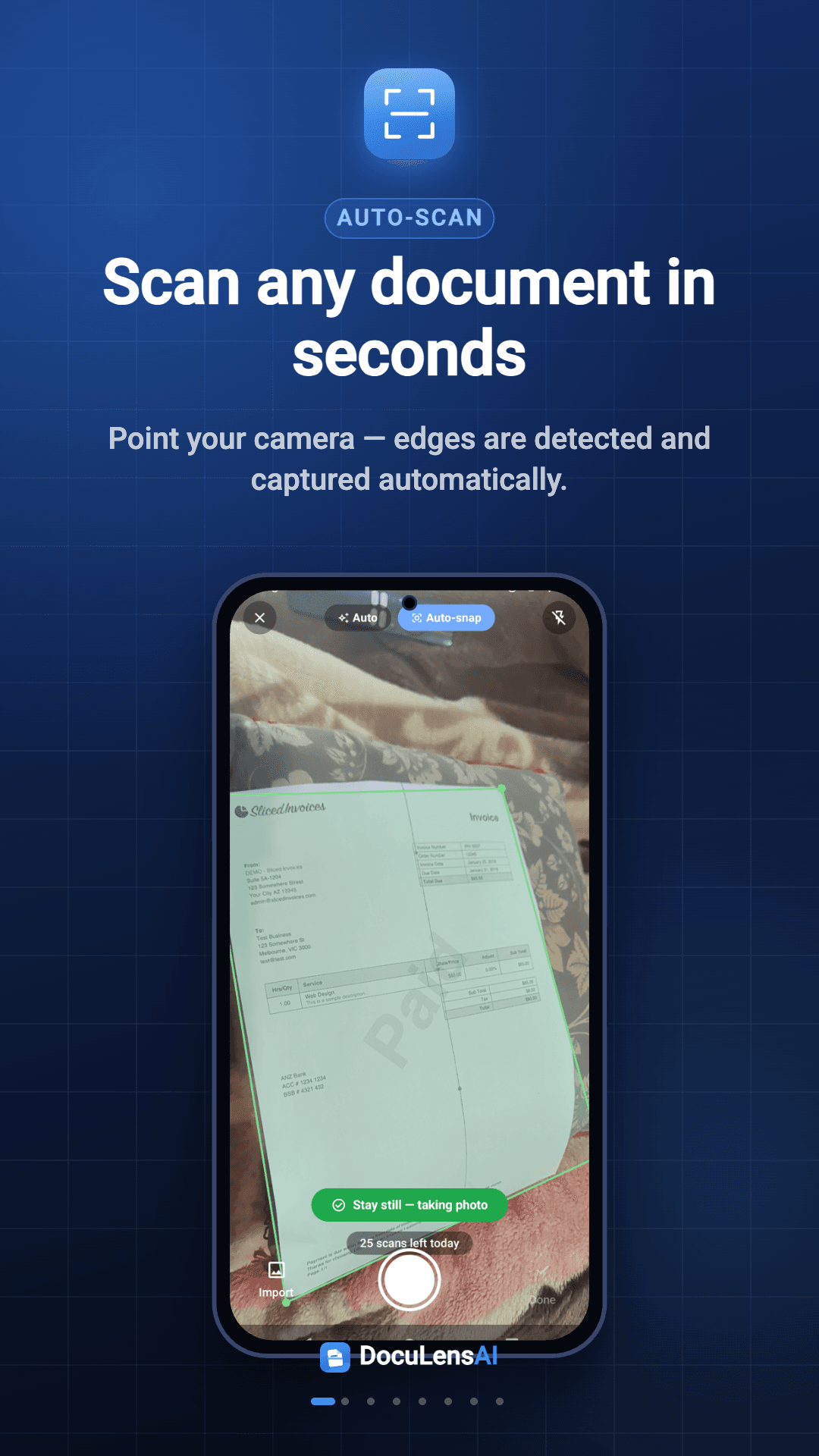 DocuLensAI screenshot