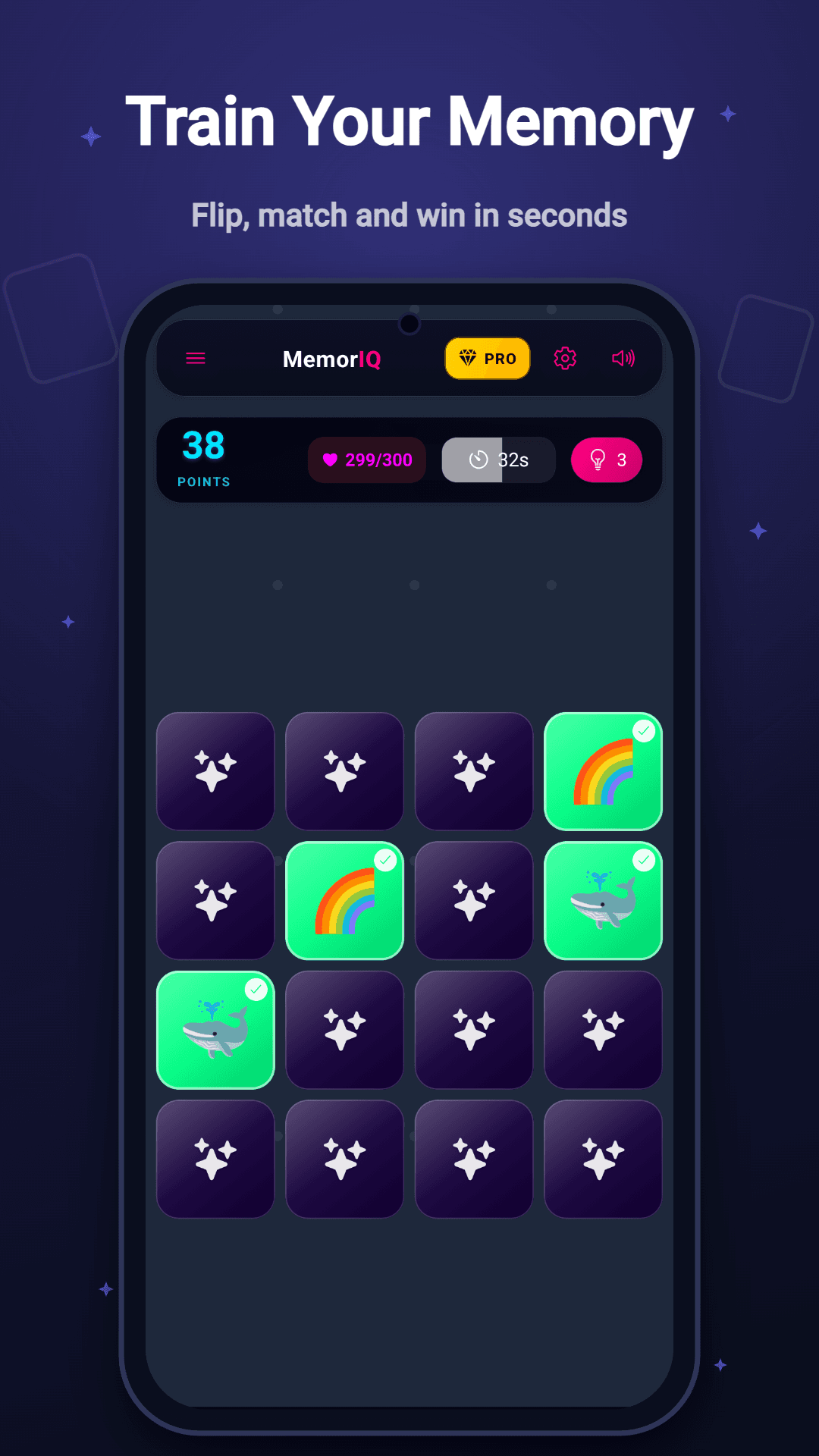 MemorIQ screenshot