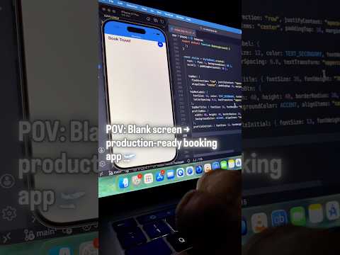 Built a Stock Trading UI with Slot-Machine Digit Flip in React Native